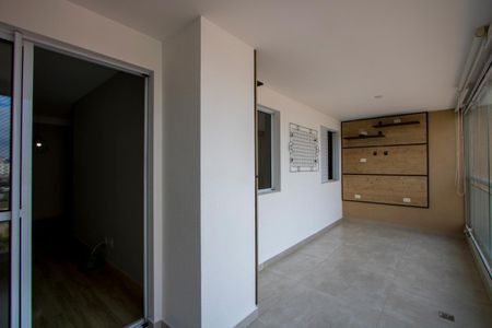 Varanda gourmet de apartamento para alugar com 3 quartos, 91m² em Vila Valparaíso, Santo André