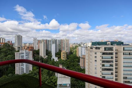 Vista da Sala de apartamento à venda com 1 quarto, 118m² em Morumbi, São Paulo