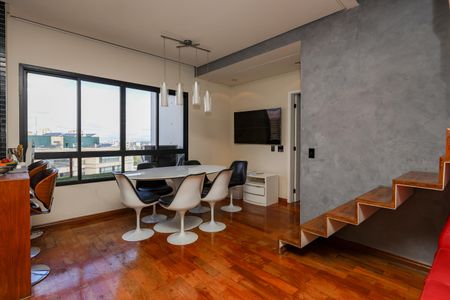 Sala de apartamento à venda com 1 quarto, 118m² em Morumbi, São Paulo