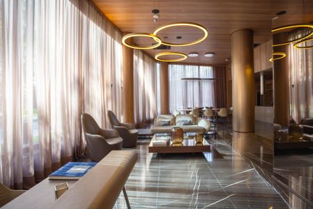 Apartamento para alugar com 47m², 1 quarto e sem vaga Apartamento para alugar com 47m², 1 quarto e sem vagaÁrea comum - Salão de festas