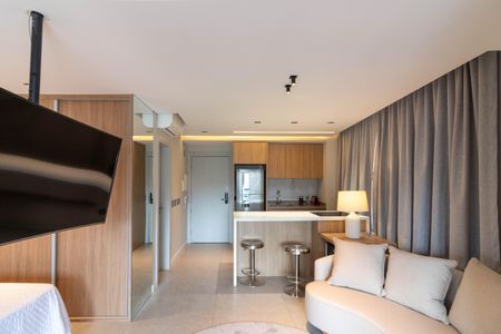 Apartamento para alugar com 47m², 1 quarto e sem vaga Apartamento para alugar com 47m², 1 quarto e sem vagaSala