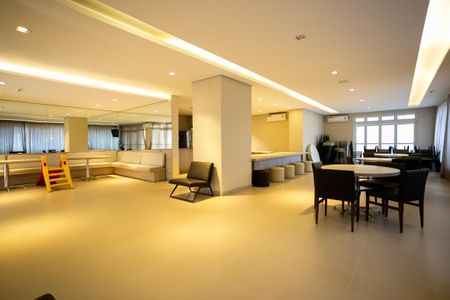 Apartamento para alugar com 65m², 2 quartos e 1 vagaÁrea comum - Salão de festas