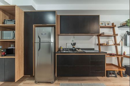 Studio para alugar com 26m², 1 quarto e sem vagaCozinha