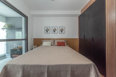 Studio para alugar com 26m², 1 quarto e sem vagaQuarto