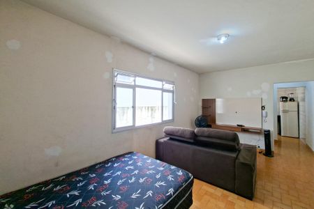 Sala/Quarto de apartamento para alugar com 1 quarto, 32m² em Canto do Forte, Praia Grande