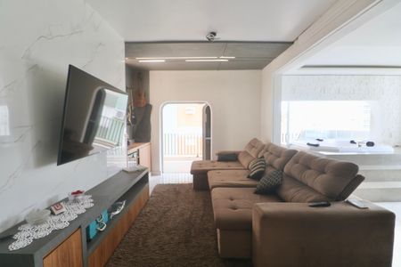 Sala de apartamento para alugar com 3 quartos, 200m² em Jardim Asturias, Guarujá