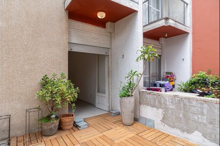 Varanda do Quarto de apartamento para alugar com 1 quarto, 50m² em Bela Vista, São Paulo