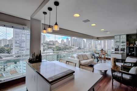 Varanda da Sala de apartamento à venda com 3 quartos, 168m² em Vila Mariana, São Paulo