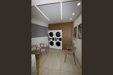 Studio à venda com 50m², 1 quarto e 1 vagaLavanderia