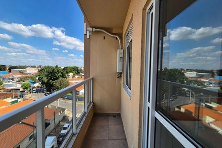 Varanda da Sala  de apartamento para alugar com 3 quartos, 74m² em Jardim Aparecida, Campinas