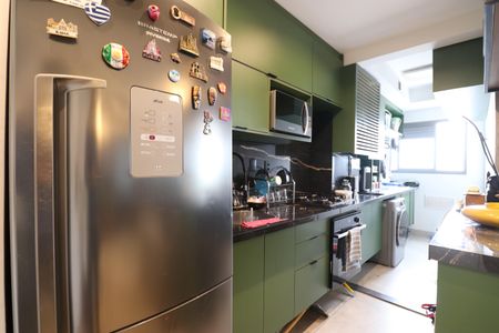 Apartamento à venda com 69m², 1 quarto e 2 vagasCozinha e Área de Serviço