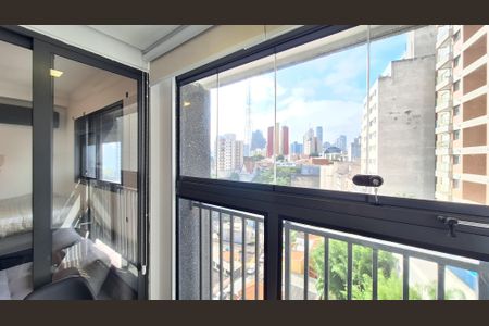 Varanda de kitnet/studio para alugar com 1 quarto, 26m² em Perdizes, São Paulo