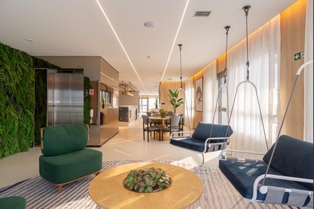 Apartamento à venda com 300m², 3 quartos e 3 vagas Apartamento à venda com 300m², 3 quartos e 3 vagasÁrea comum - Lounge
