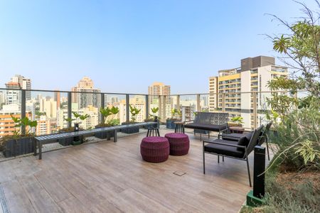 Studio para alugar com 29m², 1 quarto e sem vaga Studio para alugar com 29m², 1 quarto e sem vagaÁrea comum - Terraço