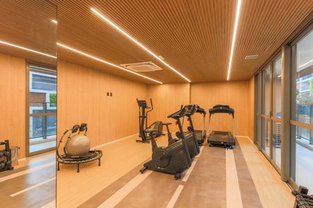 Studio para alugar com 29m², 1 quarto e sem vaga Studio para alugar com 29m², 1 quarto e sem vagaÁrea comum - Academia