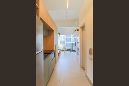 Studio para alugar com 29m², 1 quarto e sem vaga Studio para alugar com 29m², 1 quarto e sem vagaCozinha