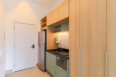 Studio para alugar com 29m², 1 quarto e sem vaga Studio para alugar com 29m², 1 quarto e sem vagaCozinha