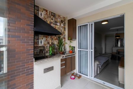 Varanda Gourmet de apartamento para alugar com 2 quartos, 61m² em Vila Yaya, Guarulhos