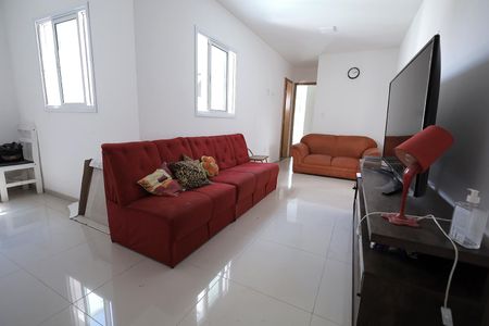 Sala de apartamento para alugar com 2 quartos, 110m² em Jardim Ana Maria, Santo André