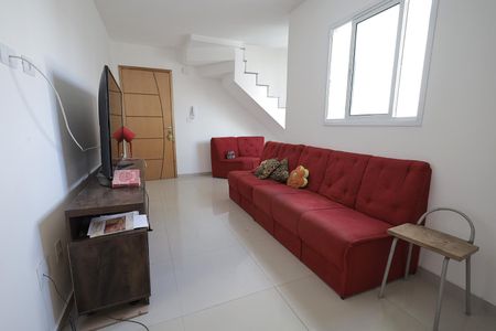 Sala de apartamento para alugar com 2 quartos, 110m² em Jardim Ana Maria, Santo André