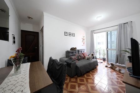Sala de apartamento para alugar com 2 quartos, 52m² em Vila Marieta, São Paulo