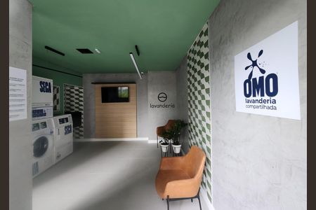 Apartamento para alugar com 36m², 2 quartos e 1 vaga Apartamento para alugar com 36m², 2 quartos e 1 vagaLavanderia