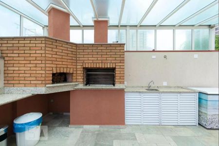 Apartamento para alugar com 104m², 1 quarto e 2 vagasÁrea comum - Churrasqueira
