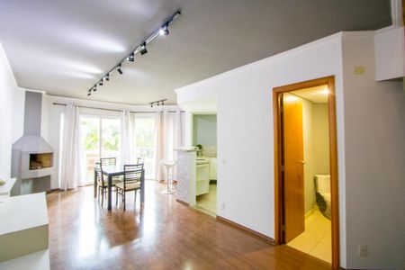Sala de apartamento para alugar com 1 quarto, 104m² em Jardim, Santo André