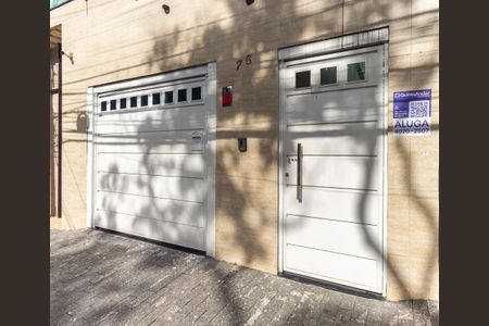 Apartamento para alugar com 120m², 2 quartos e sem vagaFachada + Plaquinha 