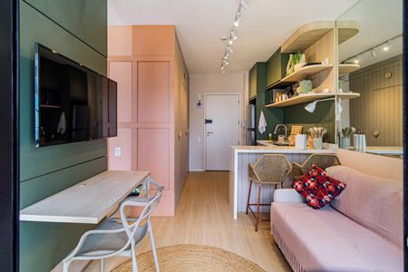 Studio - Sala de apartamento para alugar com 1 quarto, 32m² em Butantã, São Paulo