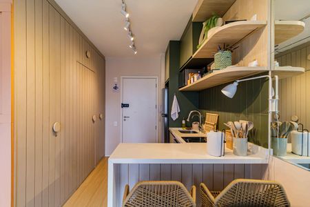 Studio - Cozinha de apartamento para alugar com 1 quarto, 32m² em Butantã, São Paulo