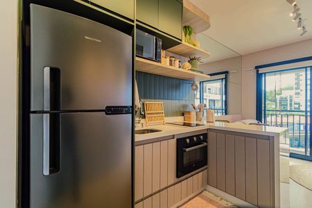 Studio - Cozinha de apartamento para alugar com 1 quarto, 32m² em Butantã, São Paulo