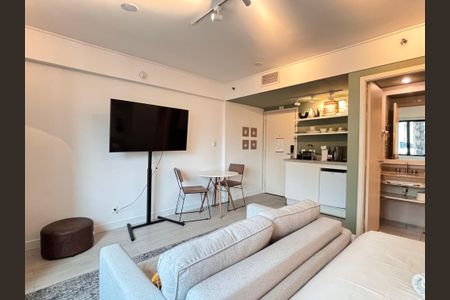 Studio à venda com 32m², 1 quarto e 1 vagaStudio