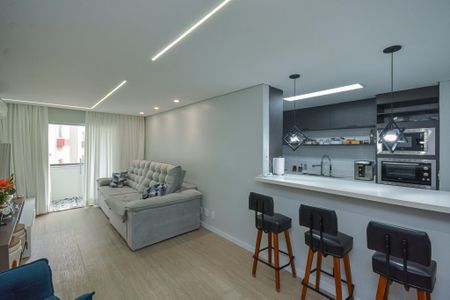 Sala de apartamento à venda com 3 quartos, 88m² em Campininha, São Paulo