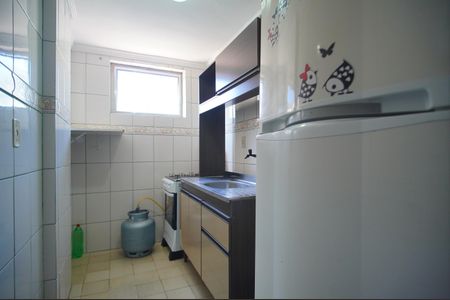 Cozinha de kitnet/studio para alugar com 1 quarto, 32m² em Centro, São Leopoldo