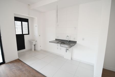 Cozinha de kitnet/studio à venda com 1 quarto, 45m² em Taquaral, Campinas