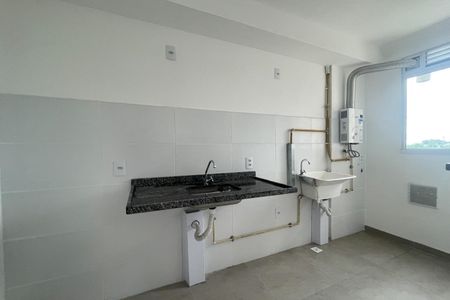 Cozinha de apartamento para alugar com 2 quartos, 44m² em Chácaras Rio-petrópolis, Duque de Caxias