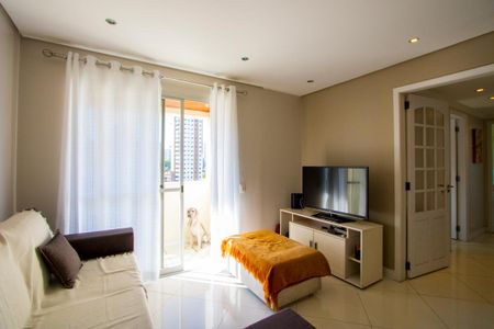 Sala de apartamento para alugar com 3 quartos, 77m² em Jardim, Santo André