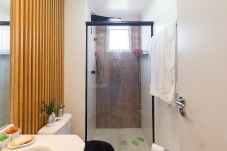 Banheiro Social de apartamento à venda com 2 quartos, 60m² em Santo Antônio, Osasco
