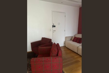 Sala de apartamento à venda com 1 quarto, 45m² em Santo Amaro, São Paulo