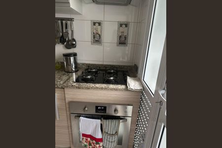 Cozinha de apartamento para alugar com 1 quarto, 45m² em Santo Amaro, São Paulo