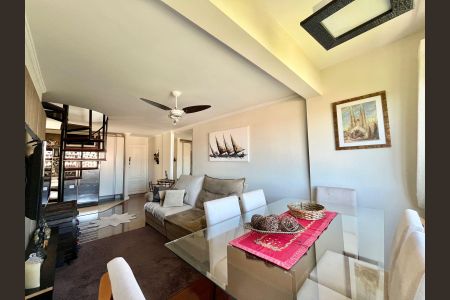 Sala de apartamento à venda com 3 quartos, 142m² em Vila Guararapes, Campinas