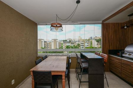 Varanda de apartamento para alugar com 3 quartos, 137m² em Paraíso do Morumbi, São Paulo