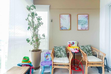 Varanda de apartamento à venda com 2 quartos, 60m² em Jardim Esmeralda, São Paulo