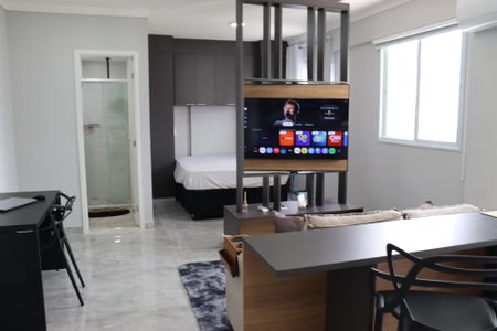 Sala de apartamento para alugar com 1 quarto, 45m² em Bethaville I, Barueri