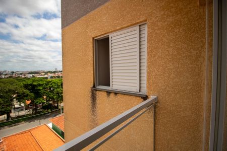 Varanda da Sala de apartamento para alugar com 2 quartos, 60m² em Vila Barcelona, Sorocaba