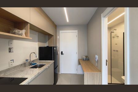 Studio para alugar com 24m², 1 quarto e sem vagaCozinha