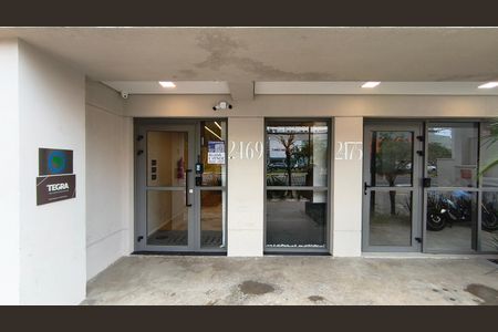 Studio para alugar com 24m², 1 quarto e sem vagaFachada +  Plaquinha