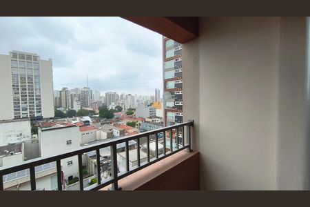 Studio para alugar com 24m², 1 quarto e sem vagaVaranda