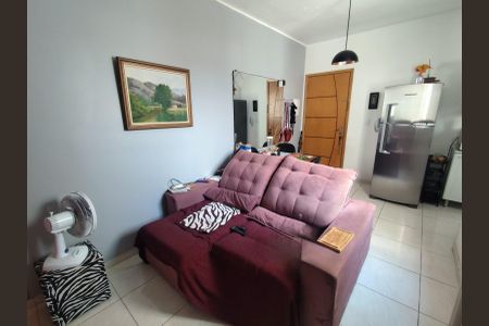 Sala de apartamento à venda com 2 quartos, 120m² em Vila Linda, Santo André